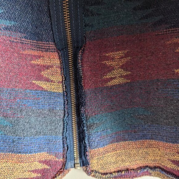 Vintage Aztec zip vest - Picture 6 of 8